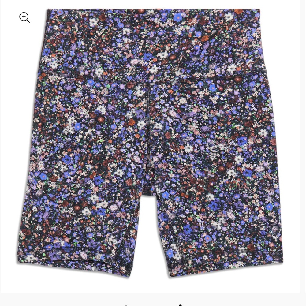 Lululemon Align High Rise Shorts Flower Burst Multi Size 10